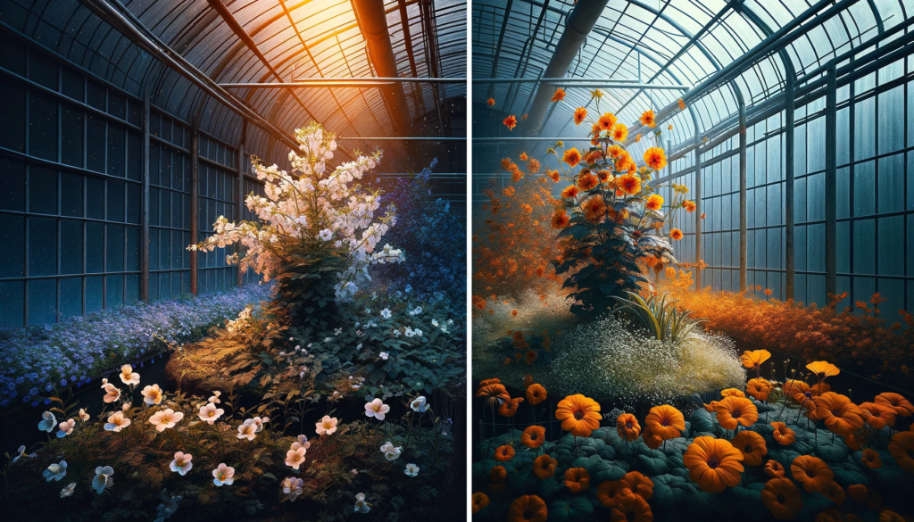 plantas floracion ciclo luz