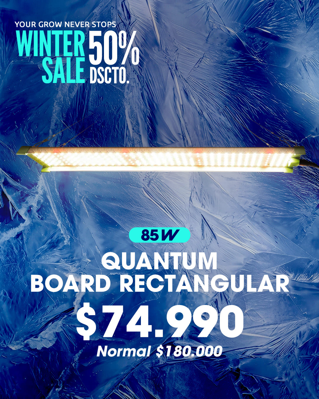WINTER SALE QB 85W RECTANGULAR WINTER SALE QB 85W RECTANGULAR