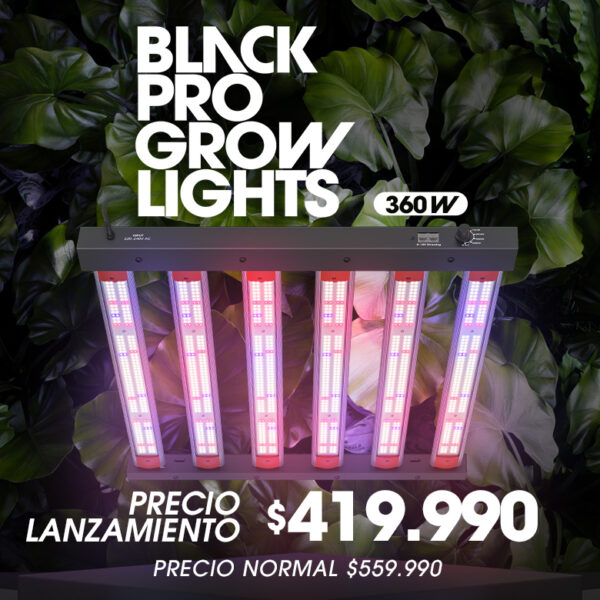 Black Pro Grow Lights 360w