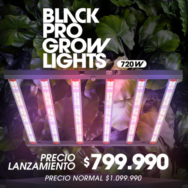 Black Pro Grow Lights 720w